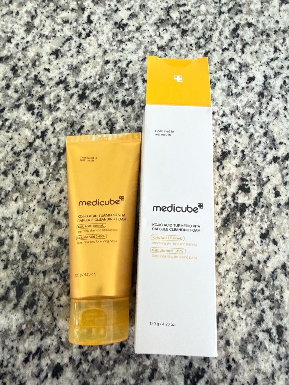 Medicube Kojic Acid Turmeric Vita Capsule Cleansing Foam — NWT